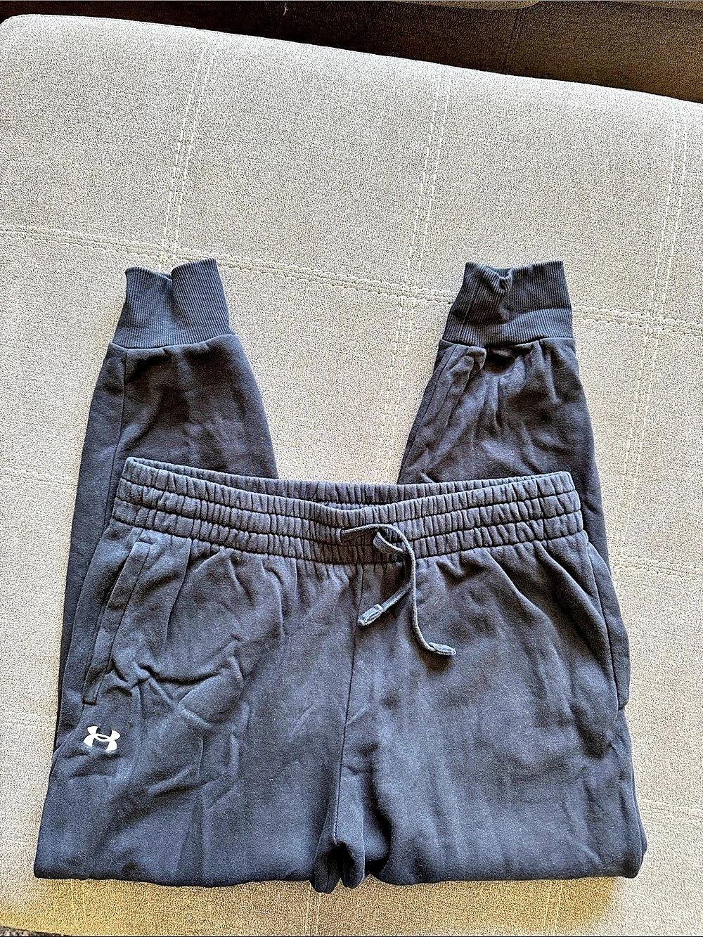Under Armour Woman Rival Fleece Joggers Black Large